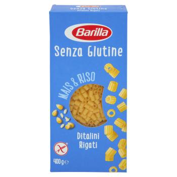 BARILLA PASTA DITALINI RIGATI GLUTENFREI 400G