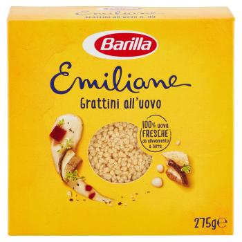 BARILLA EMILIANE GRATTINI PASTA ALL'UOVO 275G