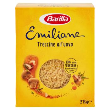 BARILLA EMILIANE TRECCINE PASTA ALL'UOVO 275G