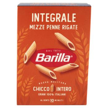 BARILLA WHOLE WHOLE PASTA MEZZ PENNE RIGATE 100% ITALIAN WHEAT 500G