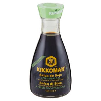 KIKKOMAN SALSA DI SOIA A TASSO RIDOTTO DI SALE 150 ML