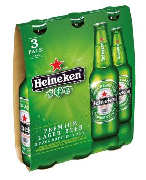 Birra Heineken 3×33cl