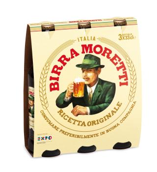 Moretti beer 3x33cl