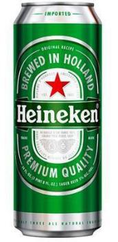 Heineken Premium beer 44cl can