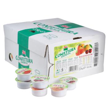 SÙ-Marmelade in verschiedenen Geschmacksrichtungen in Einzelportionen 100 x 25 g