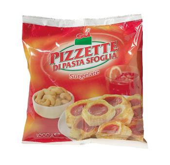 SÙ PIZZETTE DI PASTA SFOGLIA SURGELATE 1 KG