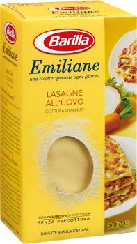 BARILLA EMILIANE LASAGNE PASTA ALL'UOVO 500G