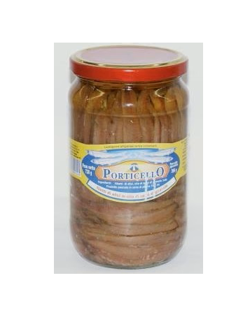 Alici porticello in vetro 720g