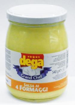 SALSA AI 4 FORMAGGI DEGA GR. 540