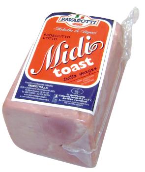 Prosciutto Cotto Midi Toast Pavarotti 1,38kg