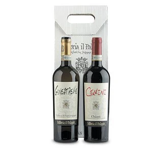 Fattoria il Palagio Confezione 2 Bottiglie Chianti + Vernaccia 2 bott x cl 75