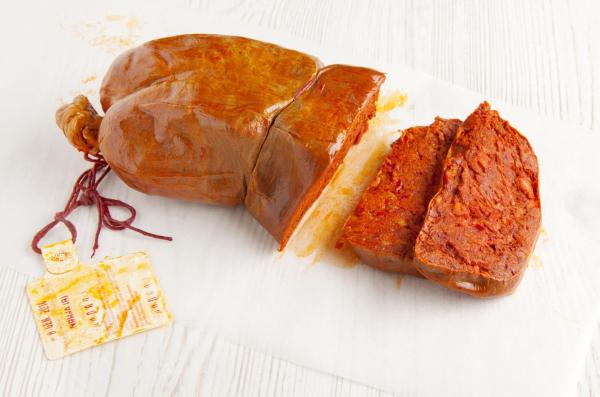 Madeo Nduja Calabrese Piccante Sottovuoto g 2 circa Peso medio 2,05 kg
