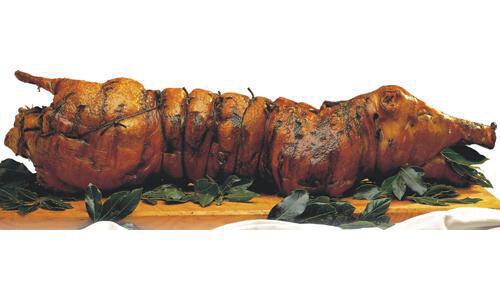 Signoracci Porchetta Intera con Testa Peso medio 10,40 kg