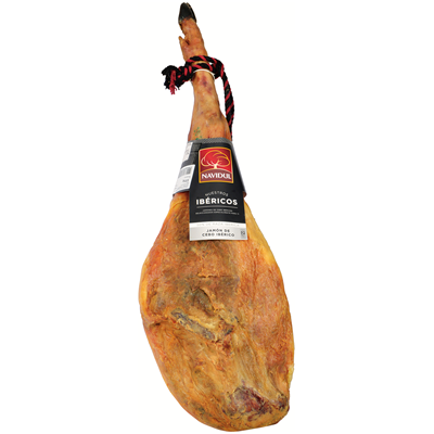 Deraza Jamon Bellota 100% iberico 36 mesi con osso intero 8,5 kg