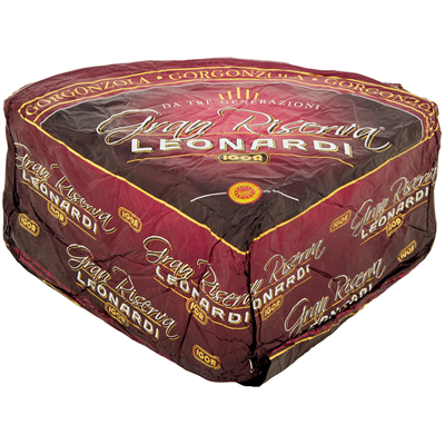 GRAN RESERVE LEONARDI Gorgonzola DOP süß 1 Packung. 1,5 kg