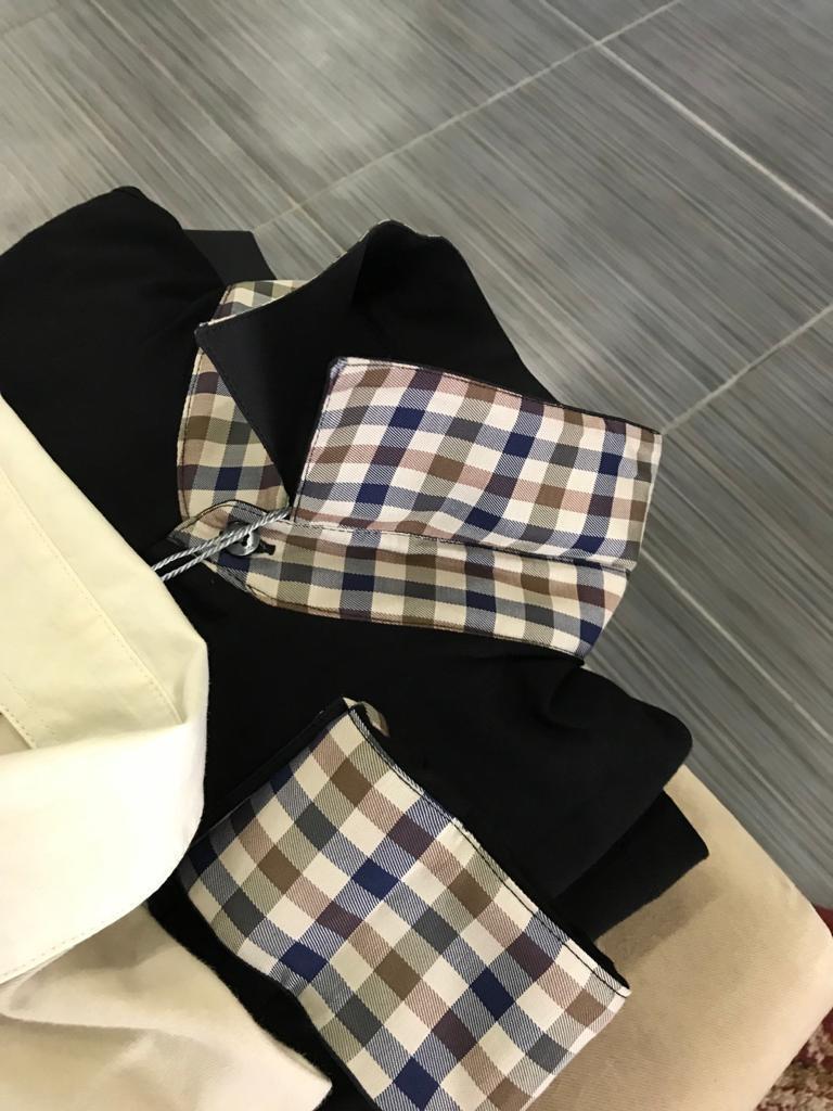 Stock second line Burberry aquascutum London polo shirt