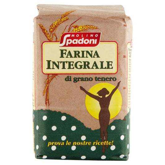 Molino Spadoni Farina Integrale di grano tenero 1 kg