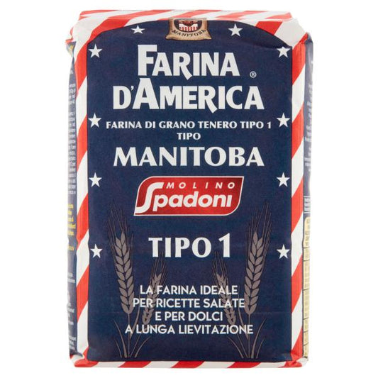 Molino Spadoni Farina d'America Tipo Manitoba Tipo 1 1000 g