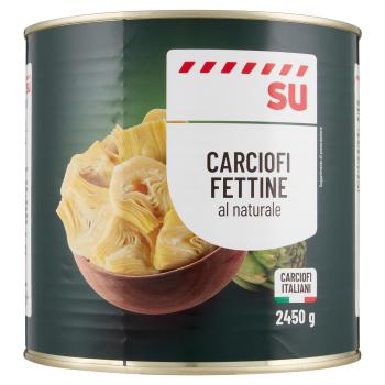 SÙ CARCIOFI FETTINE AL NATURALE 2450 G