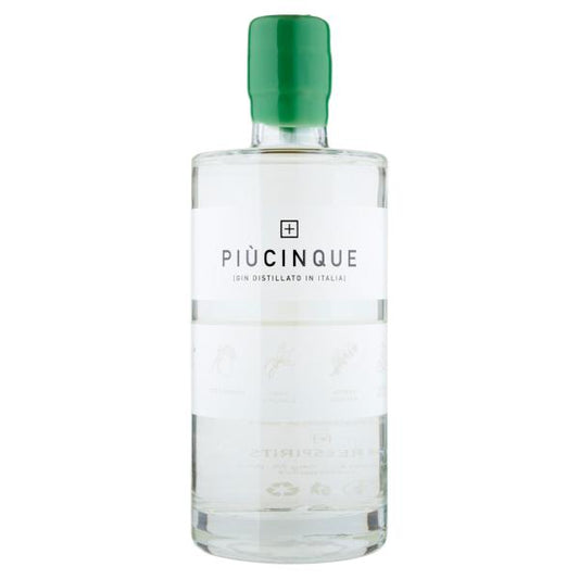 Piùcinque [ Gin Distillato in Italia ] 70 CL