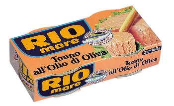 Rio Mare Thunfisch in Olivenöl, 2 Dosen à 160 g