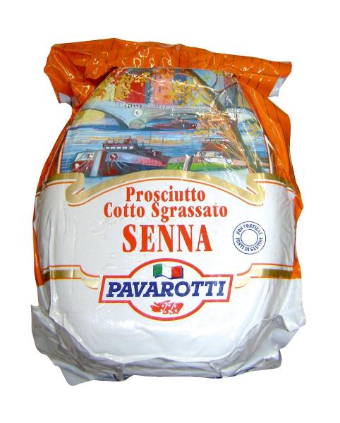 Pavarotti Prosciutto Cotto Senna Sgrassato Peso medio 8,65 kg