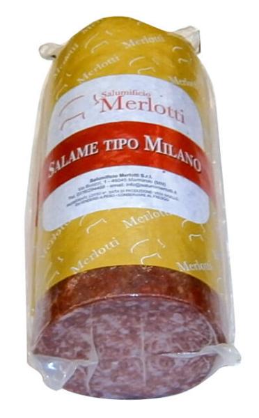 Merlotti Salame Tipo Milano 1/2 Peso medio 1,51 kg