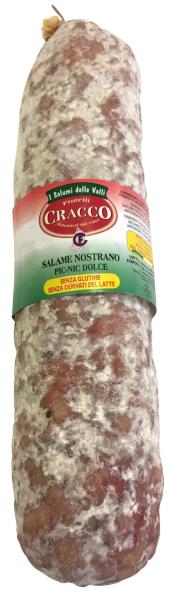 Cracco Salame Nostrano Dolce Peso medio 0,63 kg