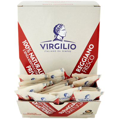 VIRGILIO Grated Parmigiano Reggiano DOP 1 pack. 500 g (5 g x 100 pieces)