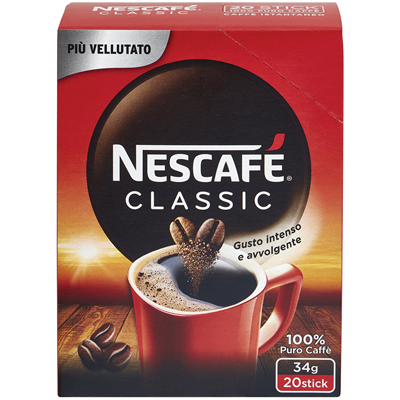 NESCAFÉ Classic instant coffee 12 bags