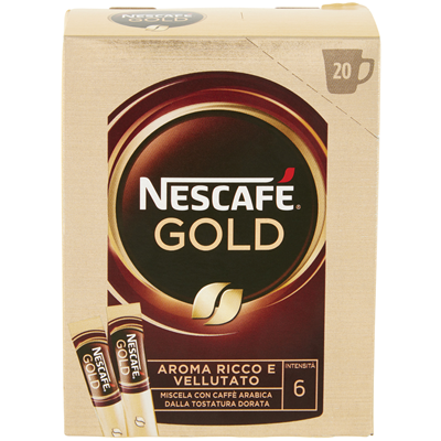 NESCAFÉ Gran Aroma Instantkaffee in Beuteln 12 Packungen. 20 Beutel