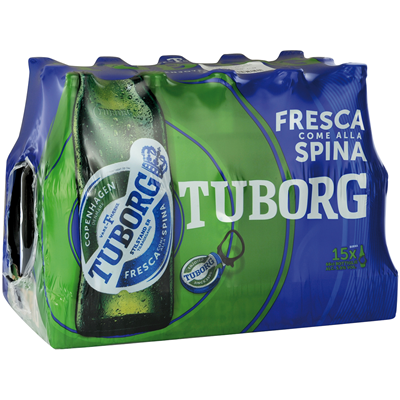 TUBORG Birra Lager 15 bott. VAP 66 cl