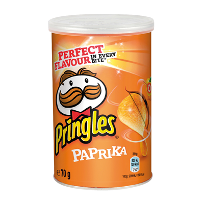 Pringles Paprika Chips 12er Packung 70 g