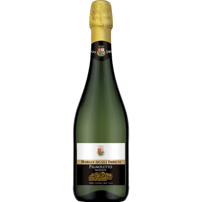 CHIARLI Sparkling White Wine Pignoletto DOC 6 bottles. 75 cl