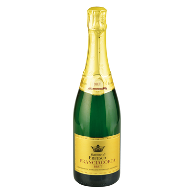 BARON D'ERBUSCO Sparkling Franciacorta DOCG Brut 6 Flaschen. 75 cl