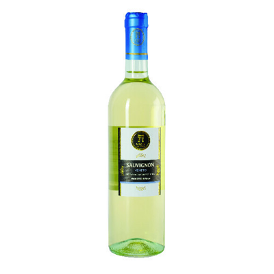 THE HILLS OF THE ROWS Sauvignon TreVenezie IGT 6 bottles. 75 cl