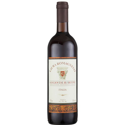 LAURA ROMAGNELLI Vino rosso Sangiovese Rubicone IGT 6 bott. 75 cl