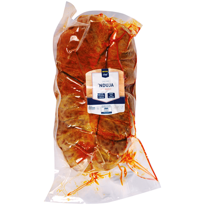 Nduja Spilinga 1 Packung. Vakuumverpackt 2 kg