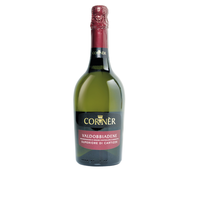 CORNER Valdobbiadene Prosecco Superioredi Cartizze Flaschen. 75 cl