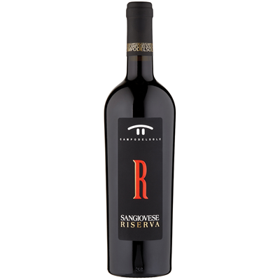 CAMPO DEL SOLE Vino san giovese DOC riserva 1 bott. cl 75