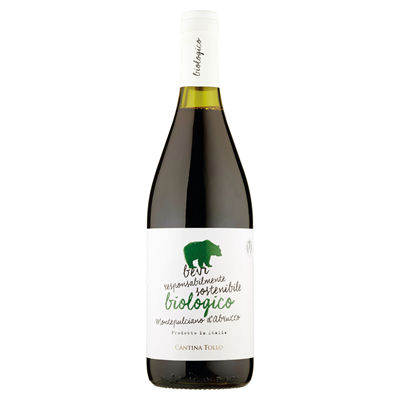 TOLLO Montepulciano d'Abruzzo ORGANIC 1 bottle 75 cl