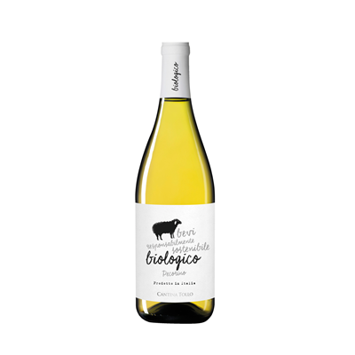 TOLLO Vino Bianco Pecorino Terre di Chieti IGT BIO Black Sheep 1 bott. 75 cl