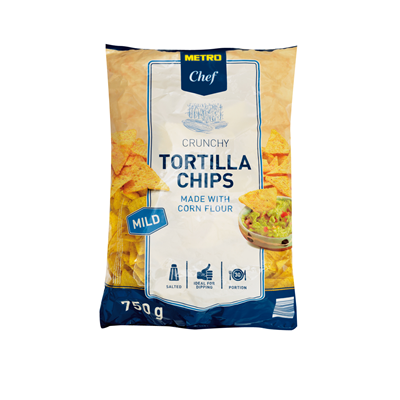 Mild tortilla chips 1 pack. 750 g