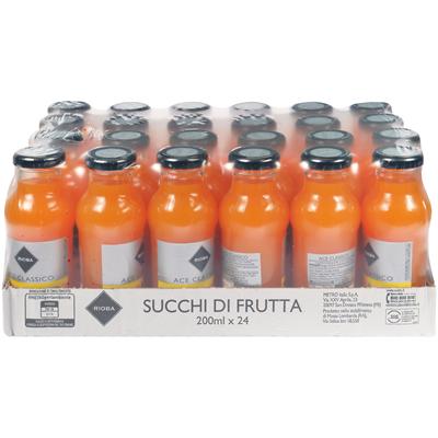 COLUMBUS Bevanda a base di succo ACE 24 bott. VAP 20 cl