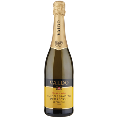 VALDO Valdobbiadene Prosecco superiore DOCG marca oro 6 bott. 75 cl