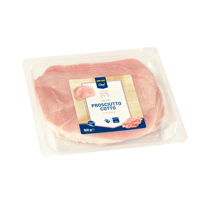 Sliced ​​raw ham pack. 500 g