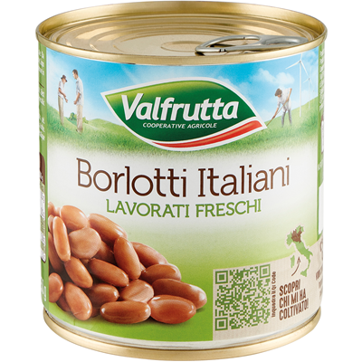 Valfrutta Borlotti beans 12 cans 400 g