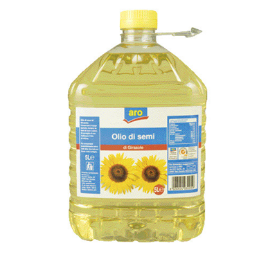 Sonnenblumenöl-Rauchpunkt 200 1 5-Liter-PET-Dose