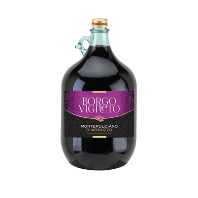 BORGO VIGNETO Montepulciano d'Abruzzo DOC 1 tanica 5 litri