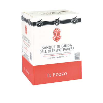 IL POZZO Sangue di Giuda red wine Oltrepòpavese DOC 6 bottles. 75 cl